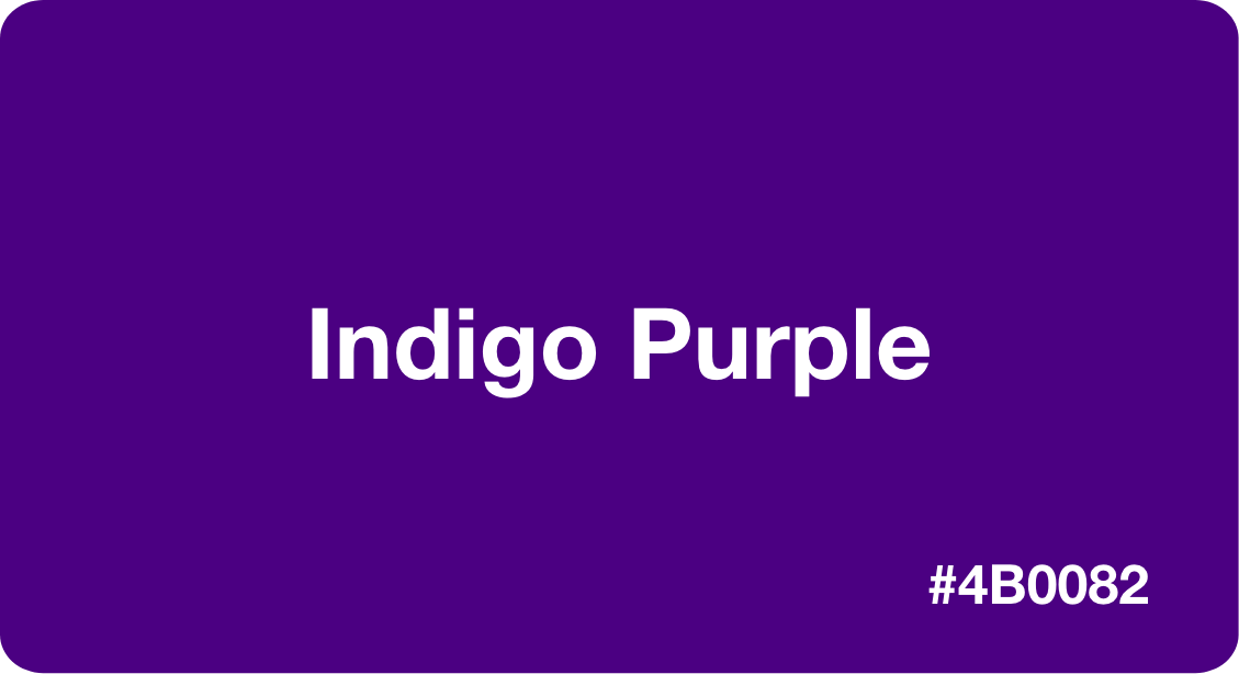 Indigo Purple Color Best Practices, Color Codes, Palettes & More!